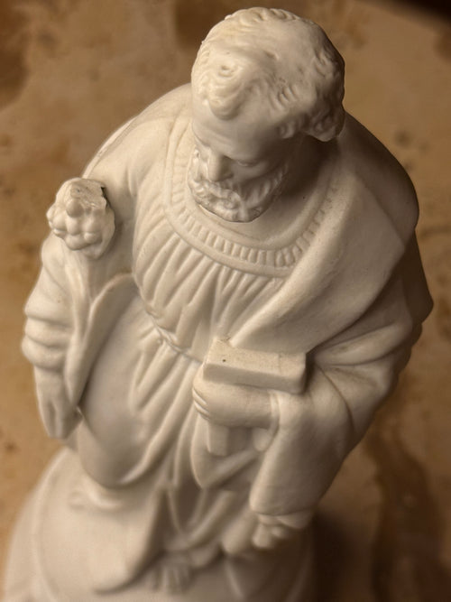 Saint Joseph Biscuit Porcelain Figurine – Limited Edition