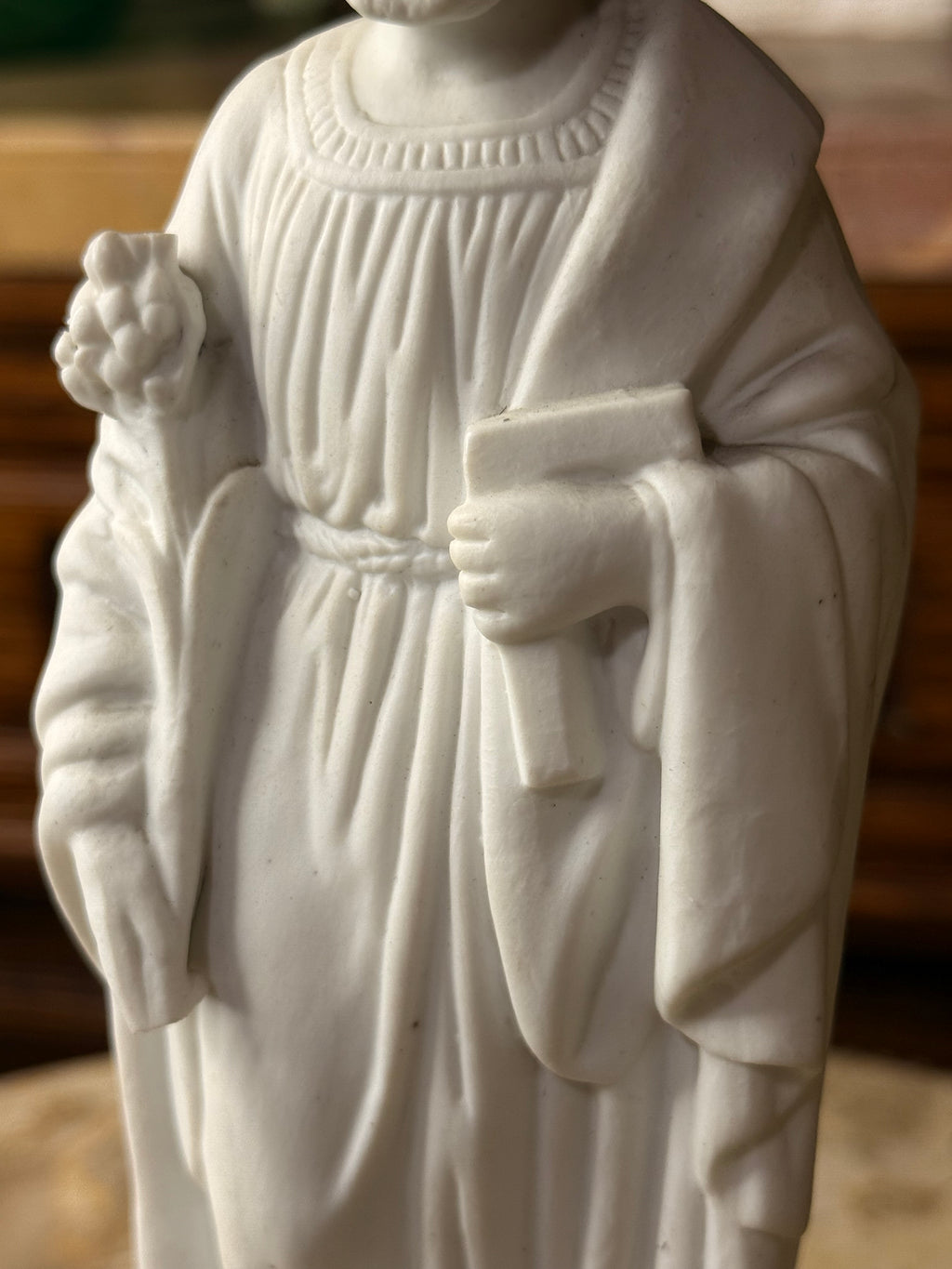 Saint Joseph Biscuit Porcelain Figurine – Limited Edition