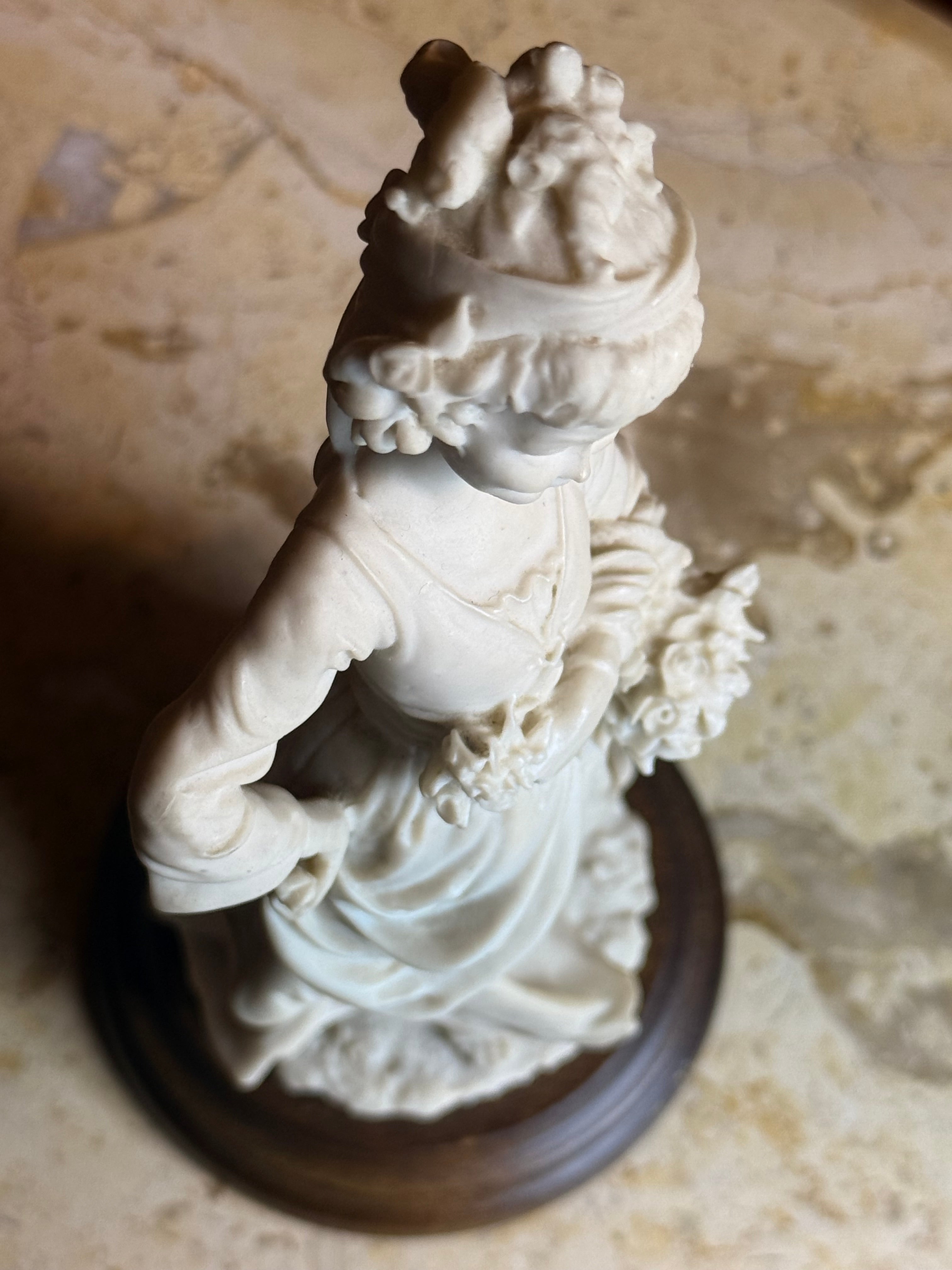 Giuseppe Armani Italian Biscuit Porcelain Figurine – Signed